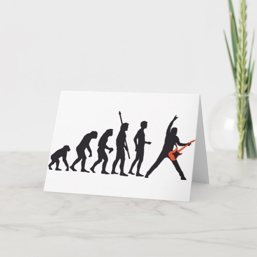 Carte évolution guitar (Devant)