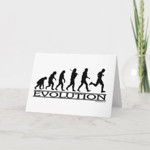 Carte Evolution - Homme en marche