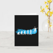 Carte Evolution Volant de badminton Badminton Player Cad (Fleur jaune)