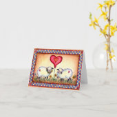 Carte EWARE SEW SPECIAL par SHARON SHARPE (Fleur jaune)