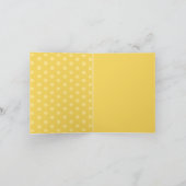 Carte "Ewe" Remerciante Avec Un Ewe (Intérieur)
