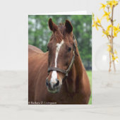 Carte Exactement si Portrait (Fleur jaune)