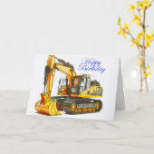 Carte Excavateur (Fleur jaune)