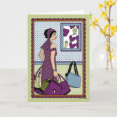 Carte Excès de bagages_A_Greeting (Fleur jaune)