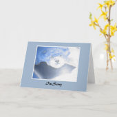Carte Excuse de Nounours (Fleur jaune)
