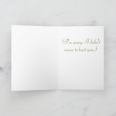 Carte excuses (Intérieur)