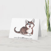 Carte Excuses de cat (Dos)