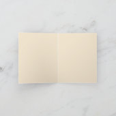 Carte Excusez-moi, félicitations (Intérieur)