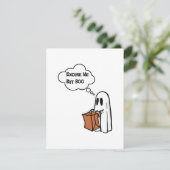 Carte Excusez-moi mais Boo (Debout devant)