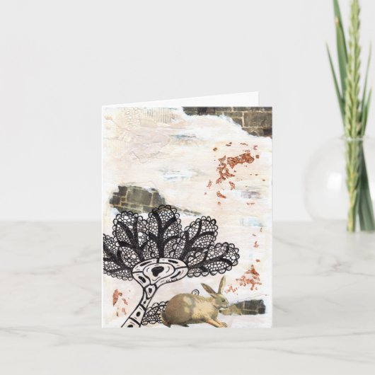 Carte Exécuter le lapin (Devant)