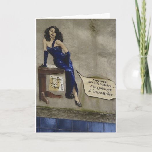 Carte Exigez l'impossible (Devant)