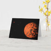 Carte Exoplanet Ucf-1.01 Orbitant Une Étoile Appelée Gj  (Fleur jaune)