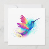 Carte Exotic Rainbow Hummingbird (Devant)