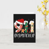 Carte Expéditeur Noël 911 (Fleur jaune)