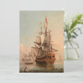 Carte Expédition dans un calme | Peter Monamy (Debout devant)