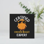 Carte Expert certifié en nugget de poulet (Debout devant)