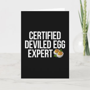 Carte Expert en œufs diaboliques