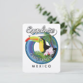 Carte explorer cabo san lucas mexique patch de voyage (Debout devant)