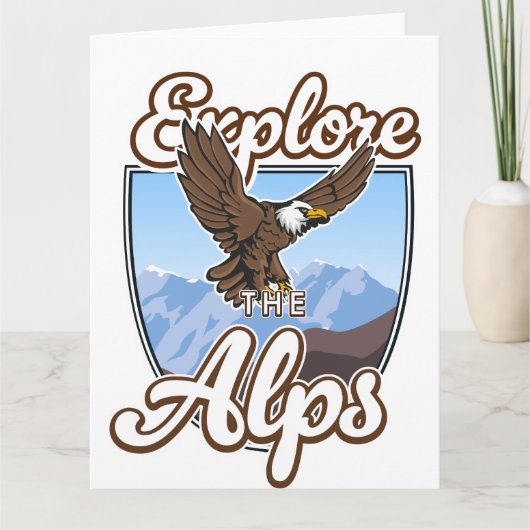 Carte Explorer les Alpes  (Devant)