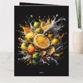 Carte Explosion de Citrus (Dos)