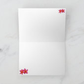 Carte Explosion de fleur tropicale hawaïenne (Intérieur)