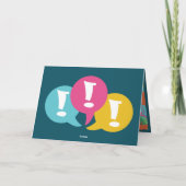 Carte Explosion de joyeux anniversaire (Dos)
