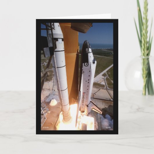 Carte Explosion de la navette spatiale "Endeavor" (Devant)