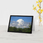 Carte Explosion de Nuages (Fleur jaune)