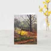 Carte Explosion de ressort (Fleur jaune)