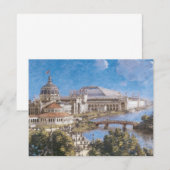Carte Exposition colombienne mondiale par Theodore Robin (Devant / Derrière)