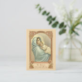 Carte exprès catholique de prière de Novena de (Debout devant)