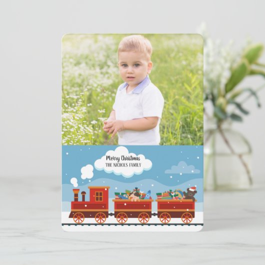 Carte Express de Noël (Debout devant)