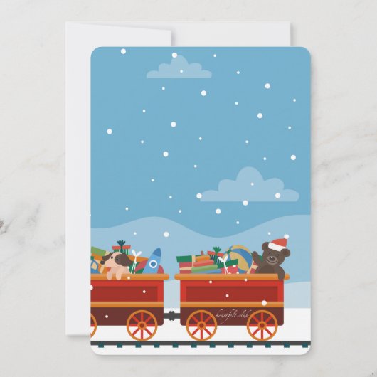 Carte Express de Noël (Dos)