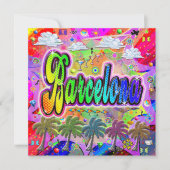 Carte Express de vacances à Barcelone Vista (Devant)