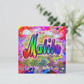 Carte Express de vacances Malibu Vista (Debout devant)