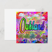 Carte Express de vacances Oakland Vista (Devant / Derrière)