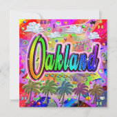 Carte Express de vacances Oakland Vista (Devant)