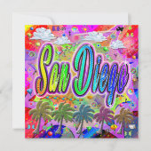 Carte Express de vacances San Diego Vista (Devant)