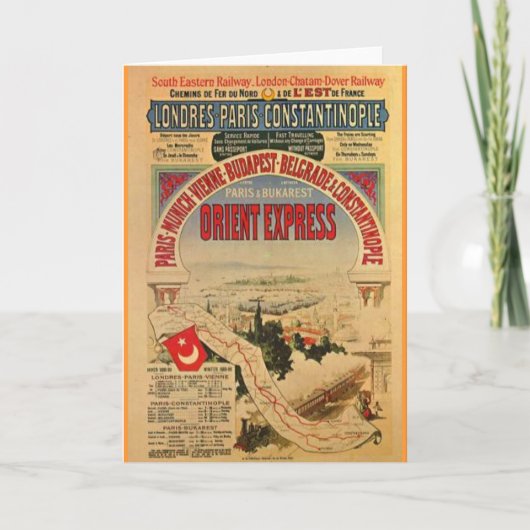 Carte Express d'orient (Devant)