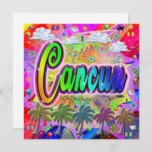 Carte Express vacances Cancun Vista (Devant / Derrière)