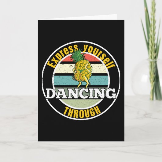 Carte Express Vous-Même À Travers La Danse (Devant)