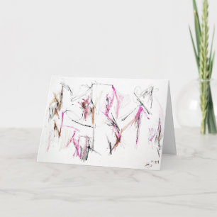 Carte Expression Abstraite "Lumière de l'amour"