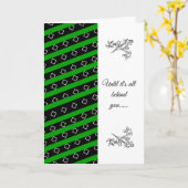 Carte Expression de sympathie afrocentrique (Fleur jaune)