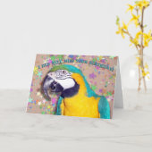 Carte Extending the birthday celebration (Fleur jaune)