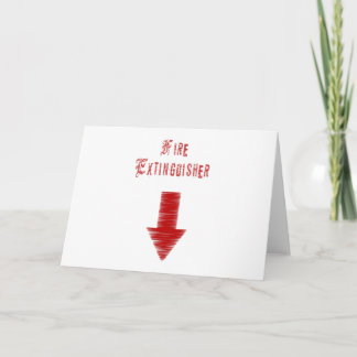 Carte Extincteur incendie