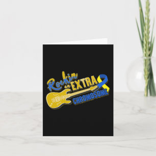 Carte Extra Chromosome World Down Syndrome Journée Femme