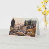 Carte Extraction de l'or en Californie (Fleur jaune)