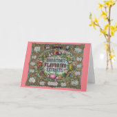 Carte Extraits de cuisson de fruits à fleurs victoriens (Fleur jaune)