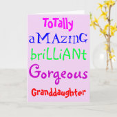 Carte Extraordinaire brillant magnifique - Anniversaire  (Fleur jaune)