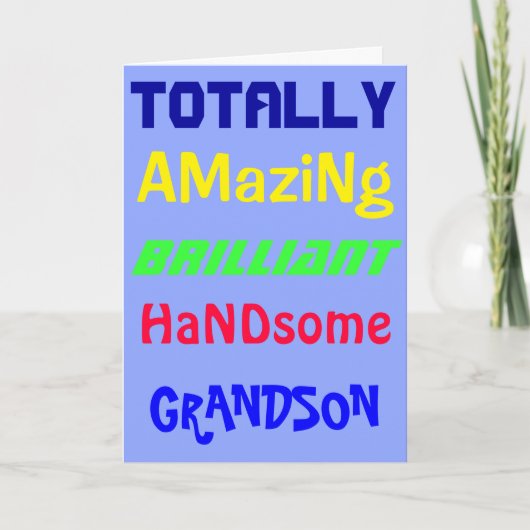 Carte Extraordinaire Brilliant Handsome - Anniversaire p (Devant)